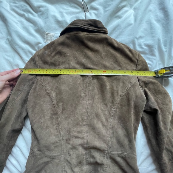 Free People genuine Suede leather moto jacket. - Picture 13 of 15